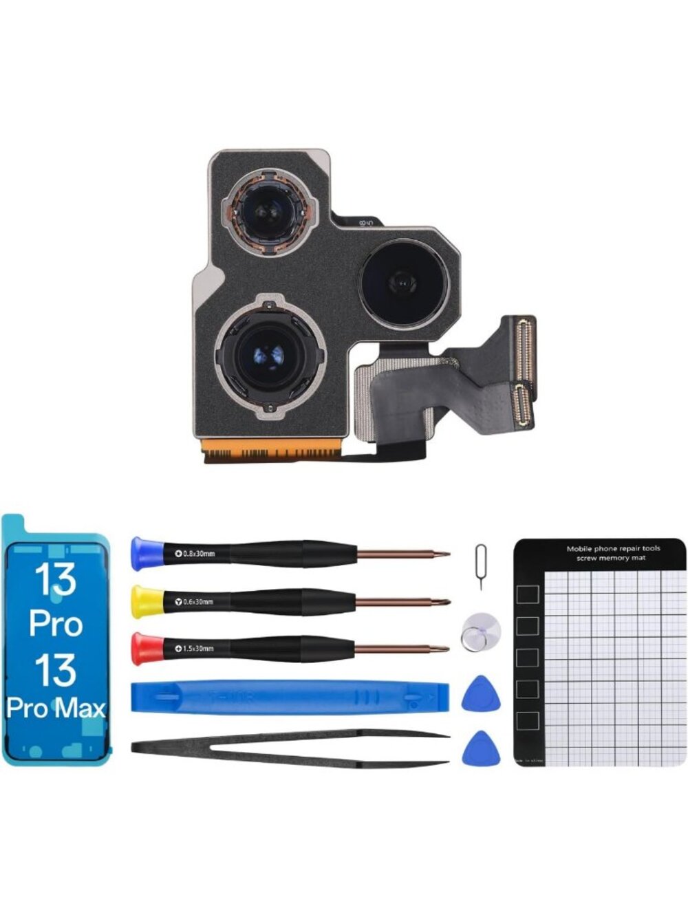 OEM Rear Camera Lens Replacement for iPhone 13/13 Pro Max - High Quality Repair
